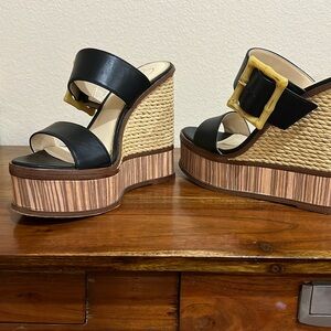 Jessica Simpson platform shoes.  Wedges